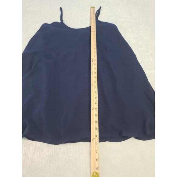 Tigerlily women's sundress navy blue Size 6 Resort Wear Beachy vacation boho - Picture 4 of 8